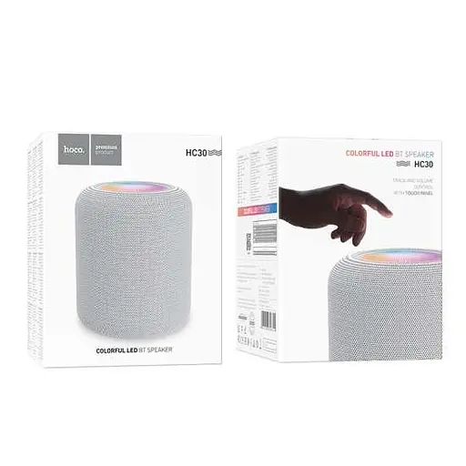 Портативная Bluetooth колонка Hoco HC30 Oceano BT speaker Серый - фото 2