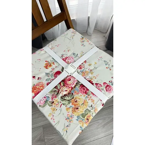 Водоотталкивающая подушка на стул Цветочный принт (2 шт.) - фото 8