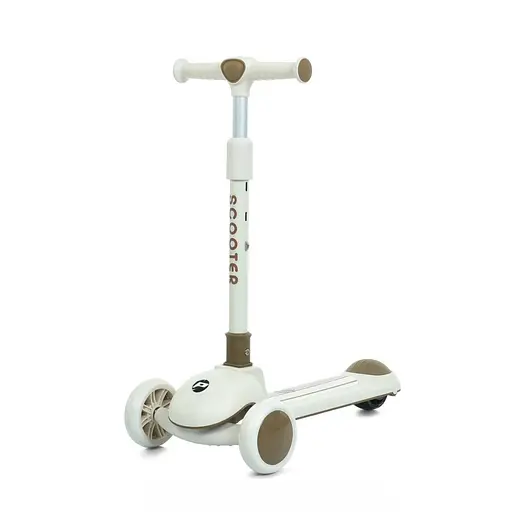 Самокат дитячий триколісний JR3-126-BRN, колеса зі світлом