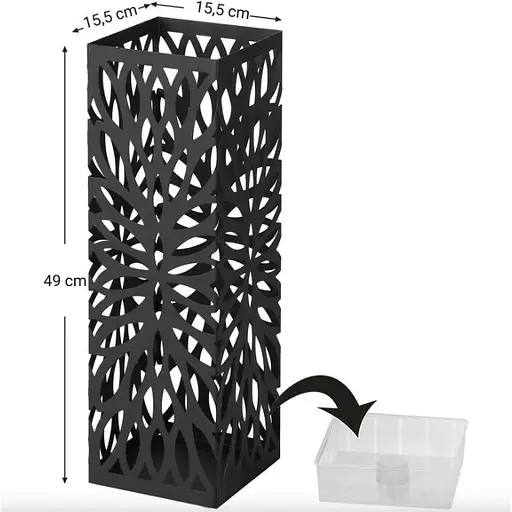 Підставка для парасольок Leobert Flora чорний - фото 3