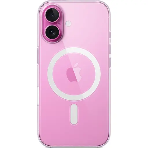 Чехол iLera with MagSafe для Apple iPhone 16 Transparent [125224] - фото 5