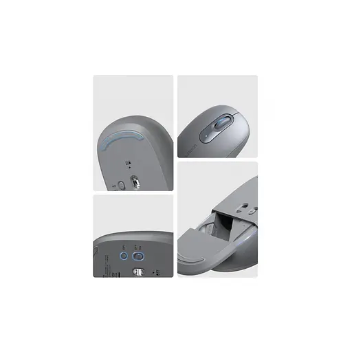 Мишка Ugreen MU105 Wireless Gray (90669) - фото 4