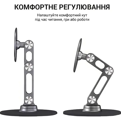 Підставка для смартфона OfficePro MS760G Aluminium Alloys Grey [129092] - фото 7