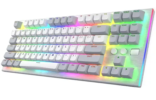 Клавіатура HATOR Gravity TKL Orange ENG White (HTK561) - фото 4