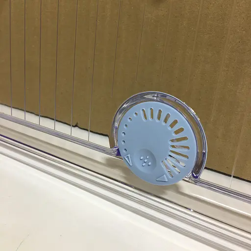 Пластиковая полка над ящиком для овощей и фруктов для холодильника Samsung DA67-00490B 560х380 мм - фото 3