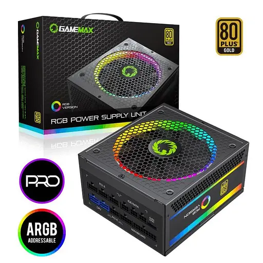 Блок живлення GameMax RGB850 PRO (RGB850 PRO) - фото 8