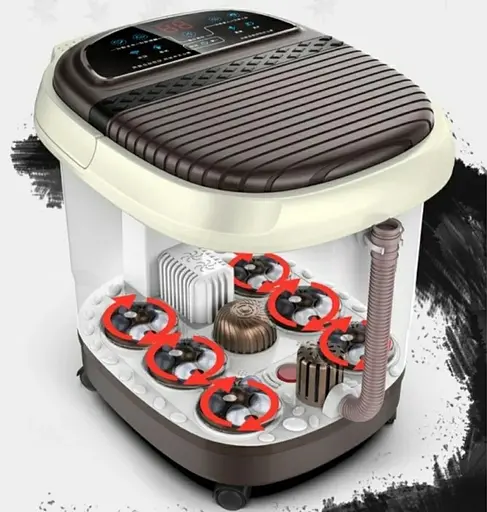 Гідромасажна ванночка для ніг з підігрівом Tiamo LD-802D Масажер для ніг - фото 2