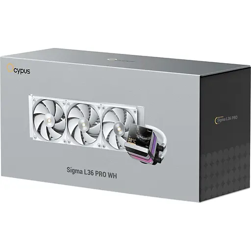 Система водяного охлаждения Ocypus Sigma L36 Pro WH (SIGMA-L36-WH3ANWL00P-GL) [151313] - фото 9
