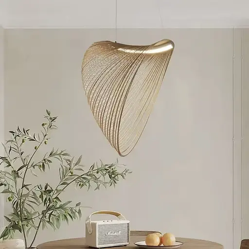 Современный светильник из деревянных колец 80 Line F Арт. RM01-800 - фото 1