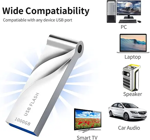 Флешнакопитель флешка 1000 гб 1тб Usb 2.0 - фото 4