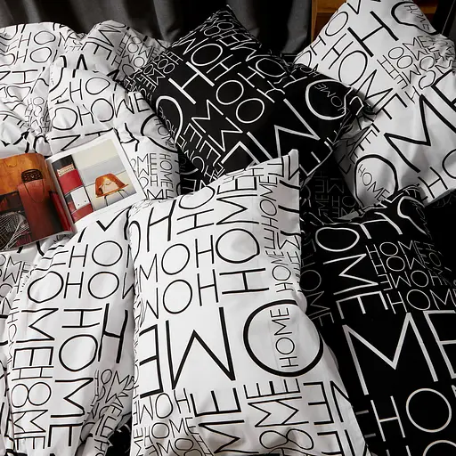 Комплект постільної білизни Moon&Star Бязь Gold Люкс Graphic Mood King Size 220x240 наволочки 2х70х70 - фото 7