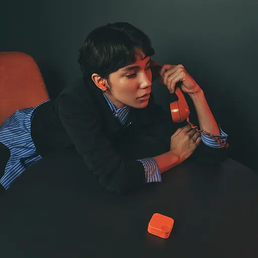 Наушники беспроводные CMF by Nothing Buds 2a оранжевые - фото 6