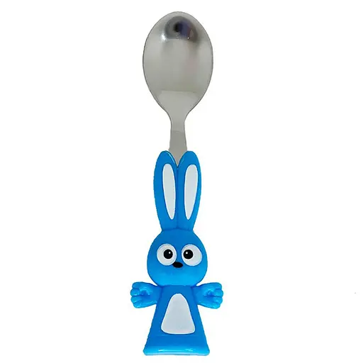 Детская ложка "Зайчик" MGZ-0105-1 металлическая 13 см