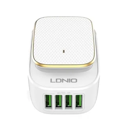 Ночник и сетевое зарядное устройство для Ldnio A4405 4 USB + кабель USB to Type-C - фото 3