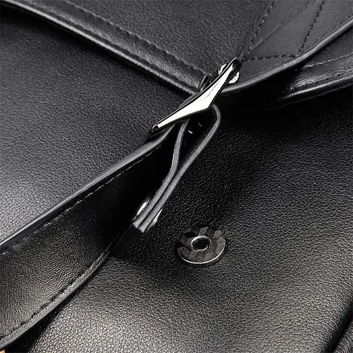 Мужской кожаный рюкзак John McDee 40х29х14 см sum0028448 - фото 7