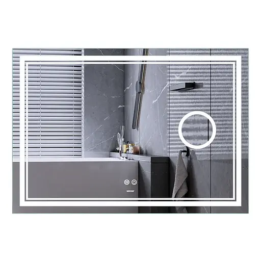 Дзеркало Mixxus Quadro MR20-120x80 MP6624 - фото 1