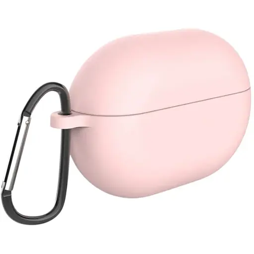 Чохол-накладка DK Silicone Candy Friendly з карабіном для Huawei FreeBuds Pro (pink)