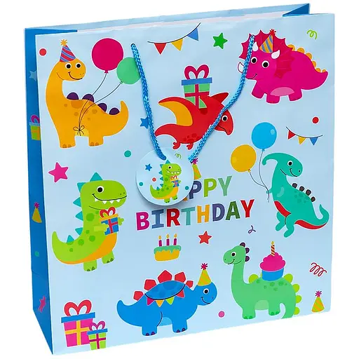 Пакет подарочный "Детский" GB-24190 цветной 35 х 37 х 12 см - фото 1