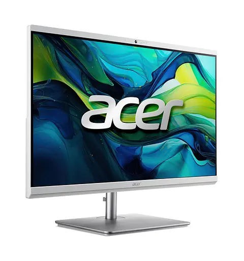 Компьютер персональный моноблок Acer Aspire C27-195ES 27" FHD Intel U7-155U 32GB F1TB UMA WiFi кл+м 3р без ОС серый - фото 3