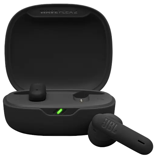 Наушники Wave Flex 2 Black (JBLWFLEX2BLK) JBL teh0021163 - фото 1