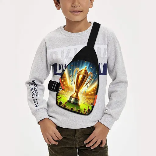 Сумка через плечо детская Футбол  29х17 см сумка слинг для мальчика (02245)