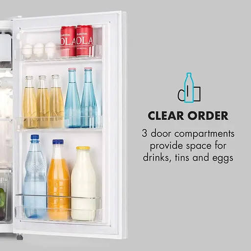 Холодильник KLARSTEIN Luminance Frost 91L білий 10045832 - фото 2