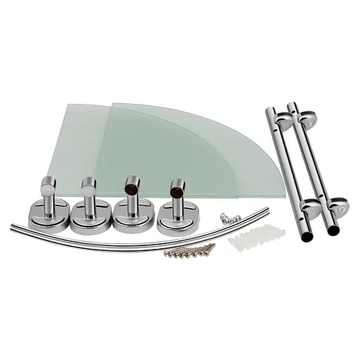 Полка для ванной комнаты Kroner KRM Elbe - ACG2907-2 (CV022866) - фото 3