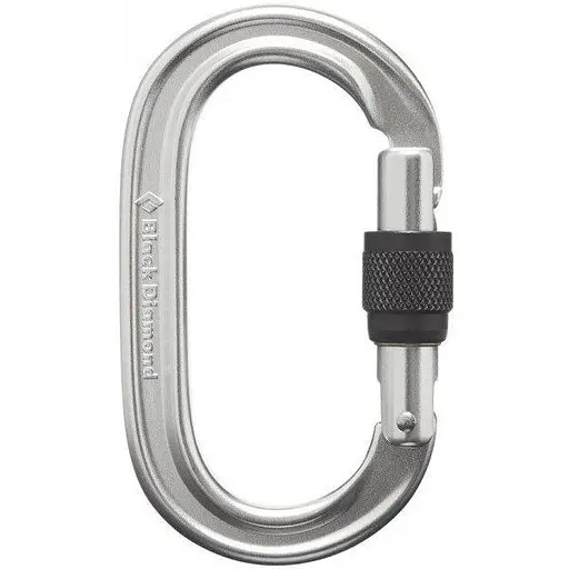 Карабін Black Diamond Oval Keylock Screwgate Polished (1033-BD 210084.POLS)
