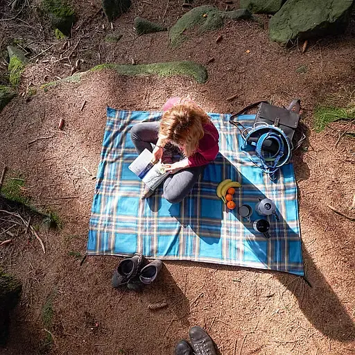 Коврик для пикника Uquip Scotty M Petrol/Grey (DAS303238) - фото 10