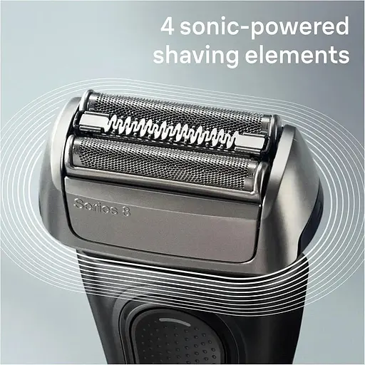 Электробритва Braun Series 8 Smart Electric Shaver 8560cc водонепроницаемая аккумуляторная для мужчины - фото 7