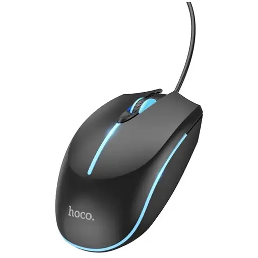 Комп'ютерна мишка Hoco GM37 Wonderful gaming luminous Black