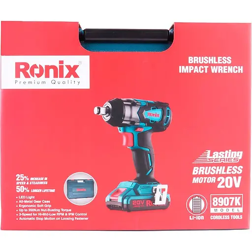 Гайковерт Ronix 8907K [106877] - фото 10