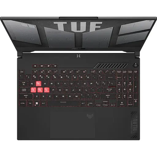 Ноутбук Asus TUF A16 FA607PI-QT012, AMD Ryzen 9 7845HX, 5.2GHz, 16WQXGA, 2.5K, 165Hz, 16GB, SSD 512GB, NVIDIA GeForce RTX 4070 8GB, - фото 3