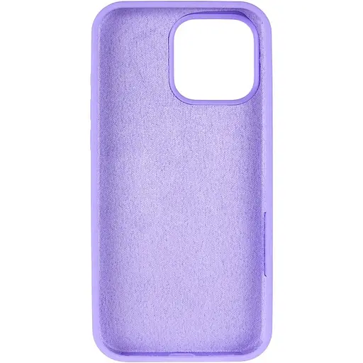 Чехол Epik Silicone Case Full Protective AA для Apple iPhone 16 Pro 6.3 Сиреневый/Dasheen - фото 3