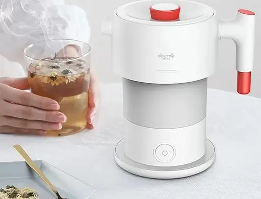 Складной электрочайник Xiaomi Deerma (DEM-DH202) White [65246] - фото 2