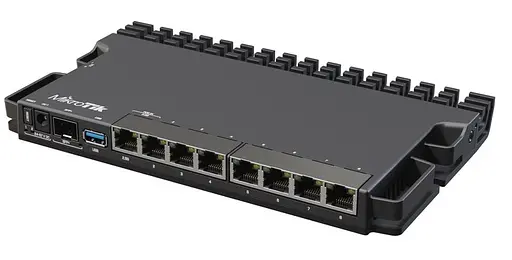 Маршрутизатор MikroTik RB5009UG+S+IN (7x1GE LAN 1xSFP+ 1x2.5GE LAN 1xUSB 3.0 PoE in) - фото 1