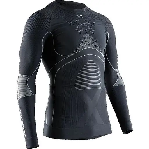 Термокофта X-Bionic Energy Accumulator 4.0 Shirt Round Neck Long Sleeve Men Black/White L (1068-EA-WT06W19M L B002)
