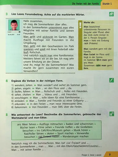 Німецька мова (3-й рік навчання). Підручник для 7 класу - фото 7