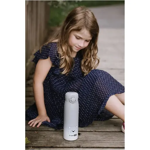 Термобутылка FreeON серая 480 мл - фото 3