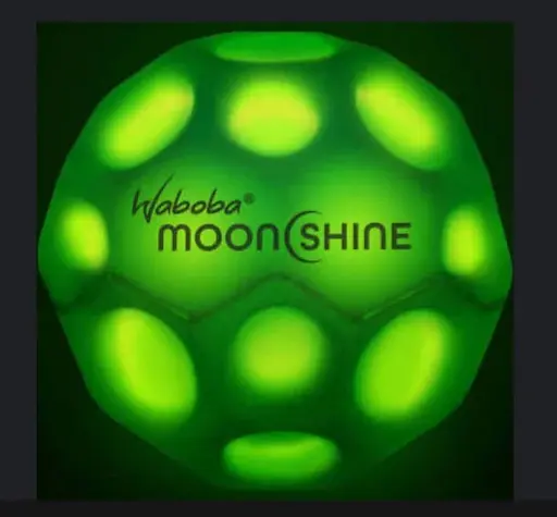 Мяч Waboba Moonshine 6 см голубой (2986096053176) - фото 2