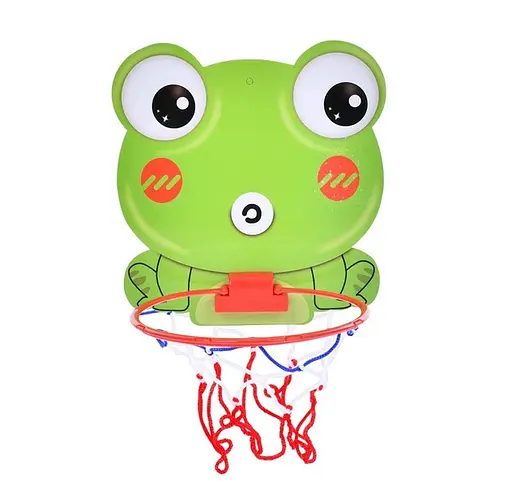 Баскетбольное кольцо MR 1137, щит (картон) 24-25см, кольцо пластик 19,5см, сетка, мяч, насос, в коробке (6903317637331) Вид 2 - фото 1