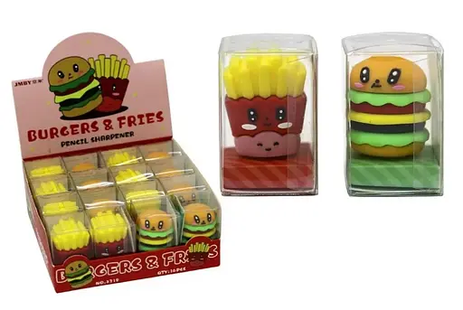 Стругалка фигурная Фаст Фуд, 4 шт.