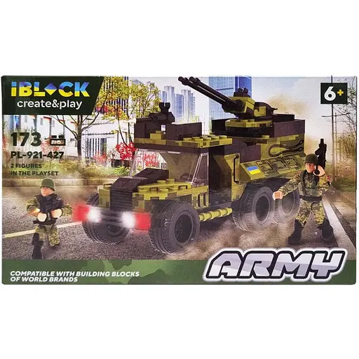 Детский конструктор Армия iBlock PL-921-427 4 вида Вид 2 - фото 1