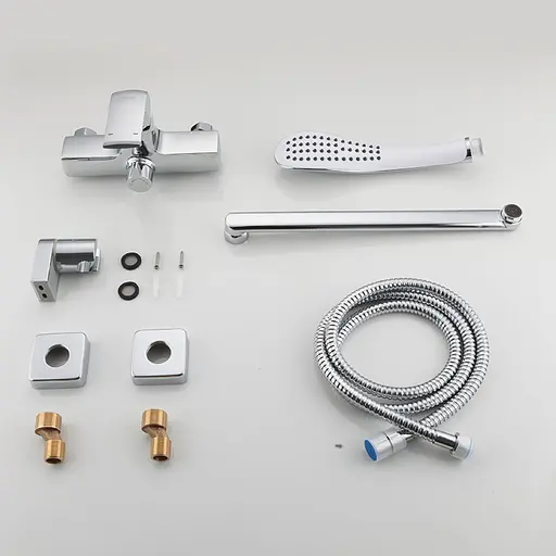 Смеситель для ванны длинный плоский излив хром Ø35 Gappo Aventador 1/8 G2250-8 Хром - фото 5