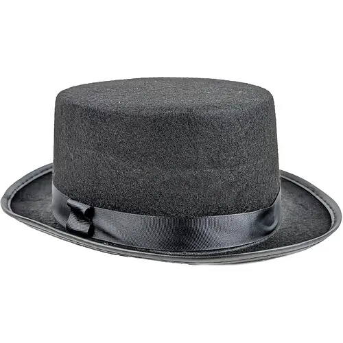 Шляпа Цилиндр черный - фото 1