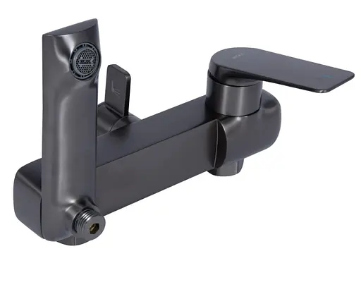 Душевая система универсальная Qtap Vlasta New Gunmetal Black PVD с изливом QTVLA111GMB45651 - фото 9
