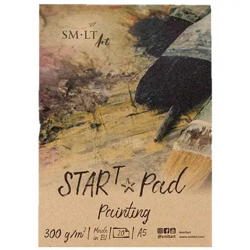 Склейка SM-LT Art Start mixed media А4 300 г/м2 20 аркушів - фото 1