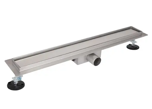 Линейный трап Qtap Taurus Tile1000 из нержавеющей стали, с сухим затвором под плитку Qttautile1000 - фото 1