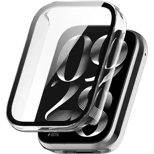 Чехол-накладка DK Пластик Gloss Glass Full Cover для Xiaomi Mi Band 8 Pro (clear)