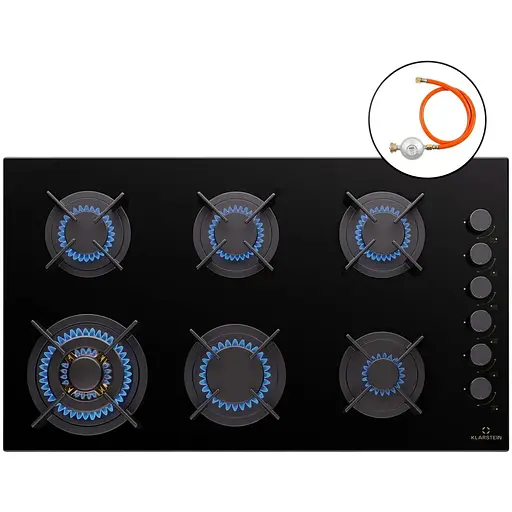Газовая варочная поверхность Klarstein Goldflame 6 (10045628)